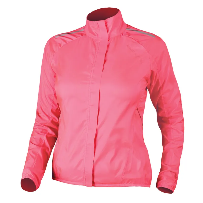 pink cycling jacket