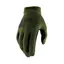 100% Ridecamp Gloves in Fatigue Green