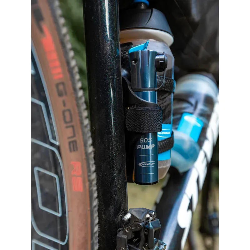 Schwalbe SOS Mini Pump Blue 12.9cm-3