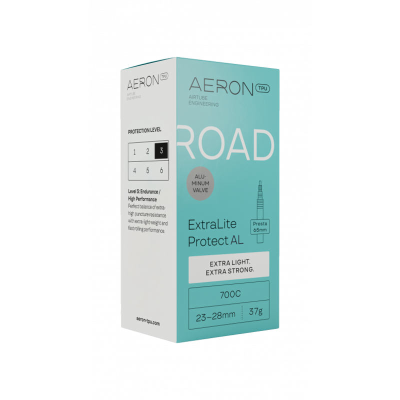 Road - ExtraLite Protect - Alloy Valve Grey 700 x 28.32 TPU-1