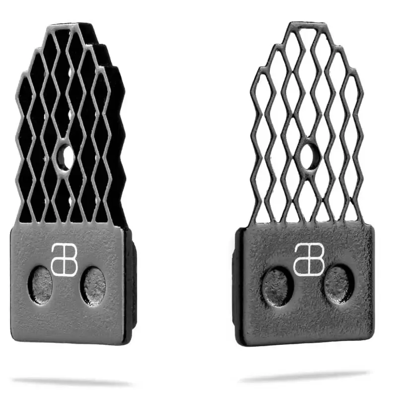 Absolute Black Disc 34 Graphen Finned Disc Pads for Shimano Road-1