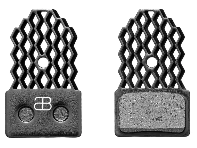 Absolute Black Disc 34 Graphen Finned Disc Pads for Shimano Road