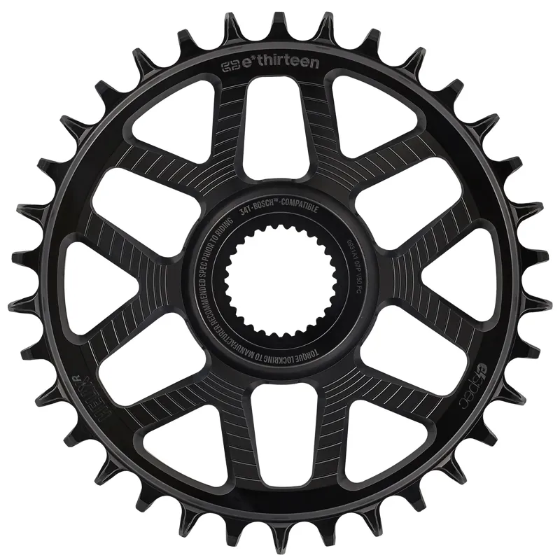 E Thirteen Helix Race E Spec Bosch G4 DM Black Chainring