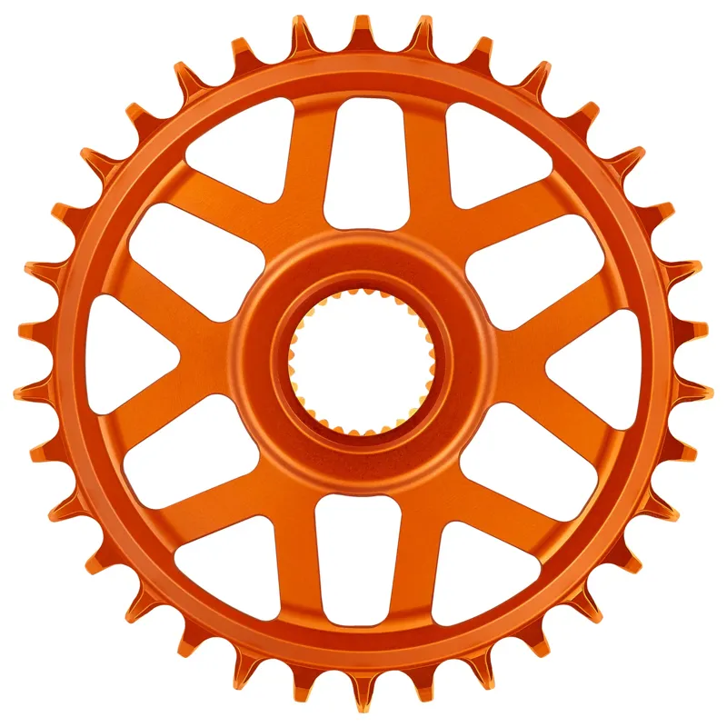 E Thirteen Helix Race E Spec Bosch G4 DM Orange Chainring-1