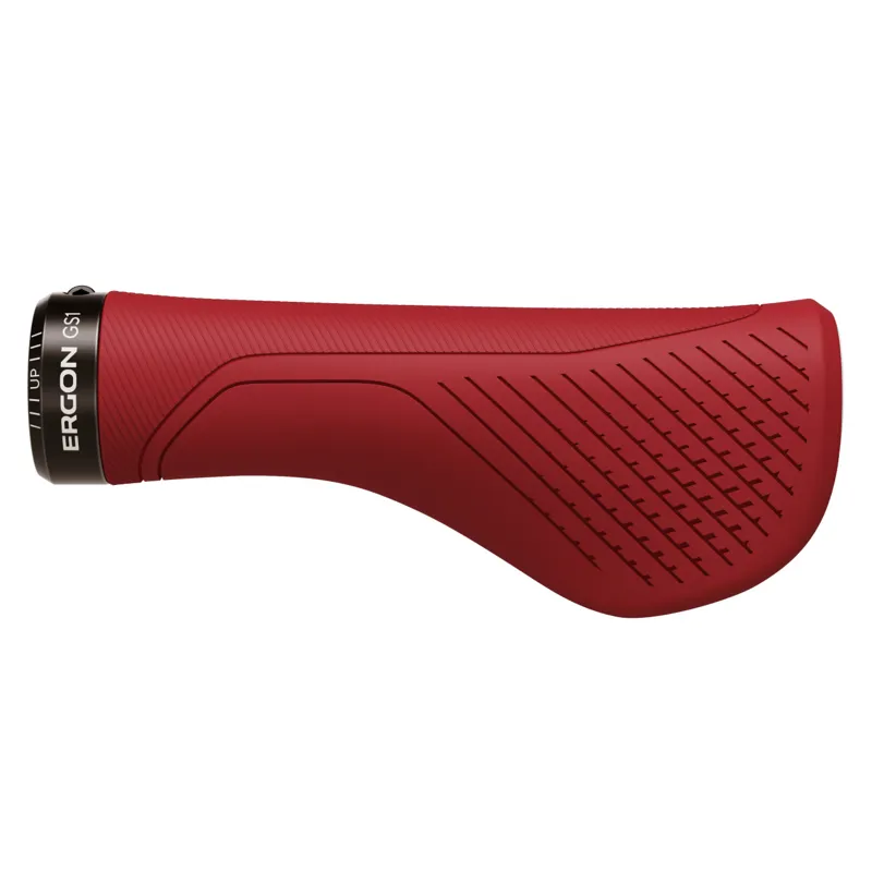 Ergon GS1 Evo Chili Red Ergo Grips-1