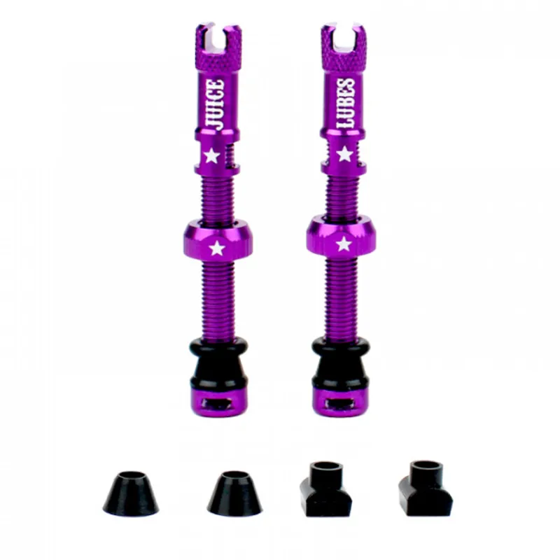 Juice Lubes 48mm Purple Tubeless Valves