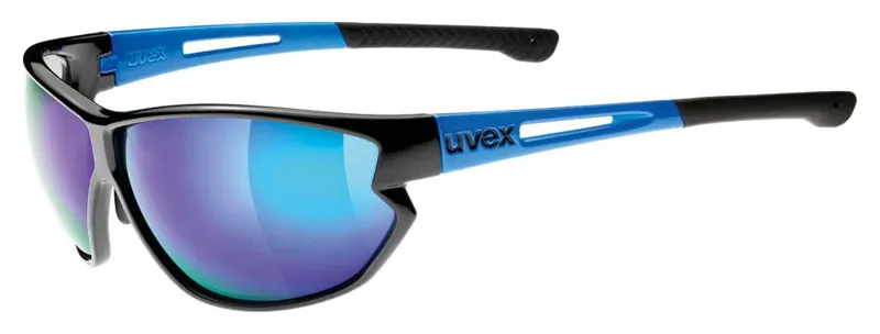 Uvex Sportstyle 810 Black / Blue Sunglasses