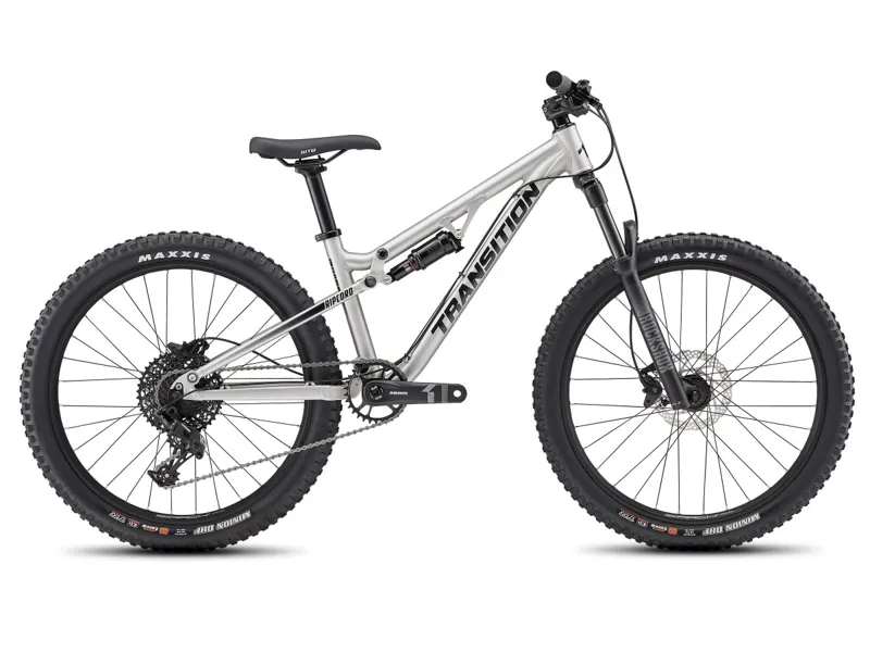 Transition Ripcord Raw Kids Full Suspension Mountain Bike