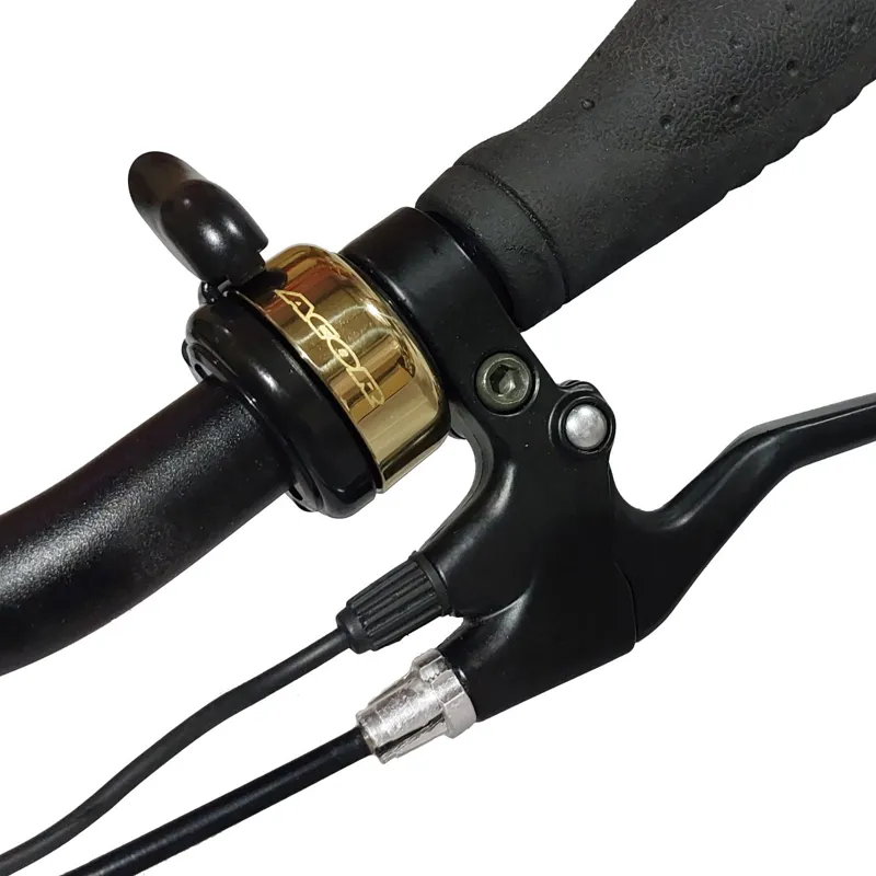 Acor Gold Handlebar Grip Bell-1