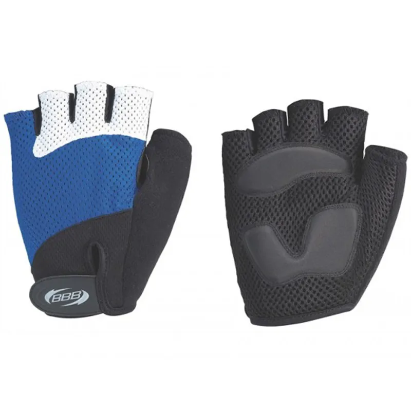 BBB Cooldown Blue Cycling Mitts