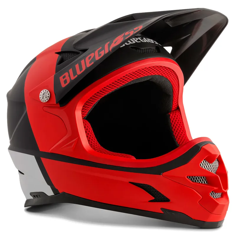 red bmx helmet