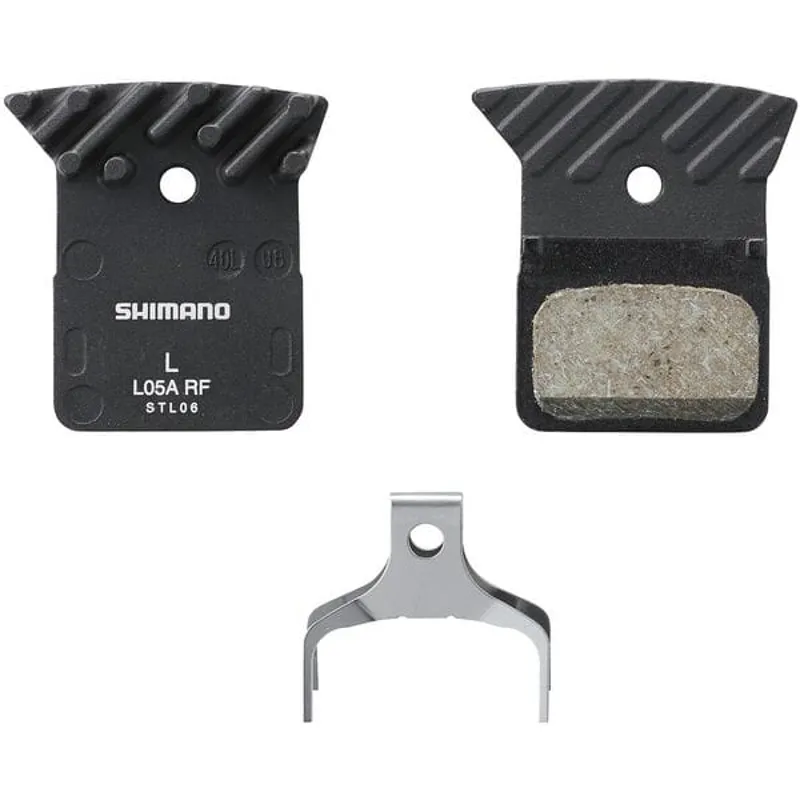 Shimano L05A Resin Disc Brake Pad and Spring with Fin