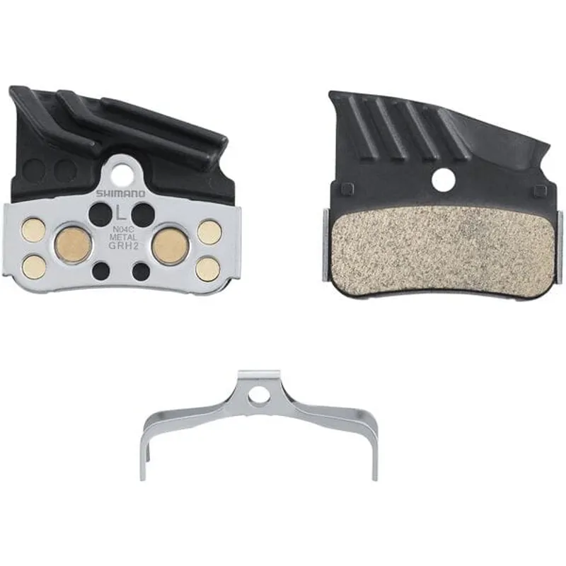 Shimano N04C Sintered Disc Brake Pad and Spring with Fin