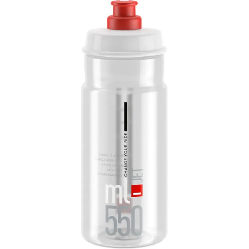 Elite Jet Clear / Red Bottle-1