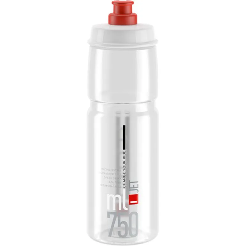 Elite Jet Clear / Red Bottle