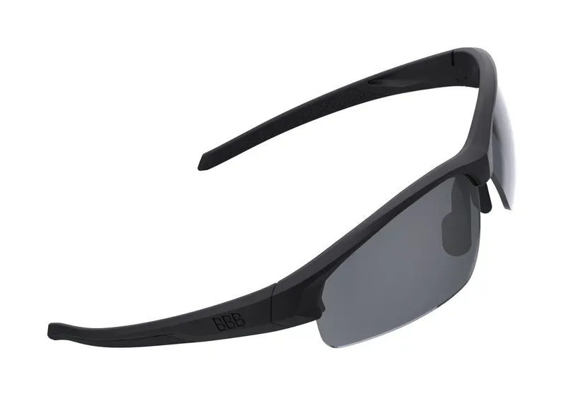 BBB Impress Small Smoke Lens Sport Glasses in Black