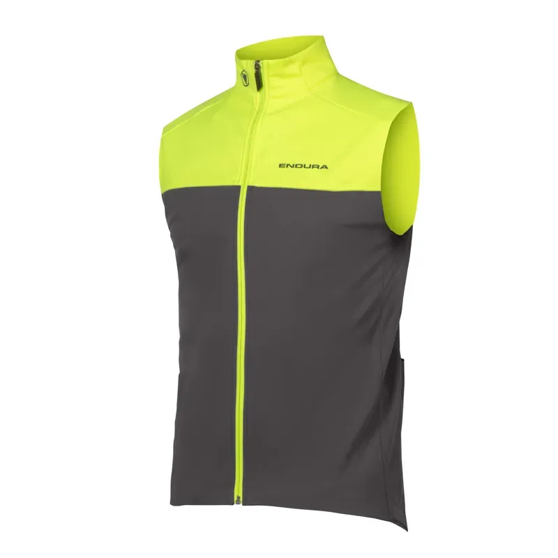 Endura Windchill II Gilet in Hi-Viz Yellow