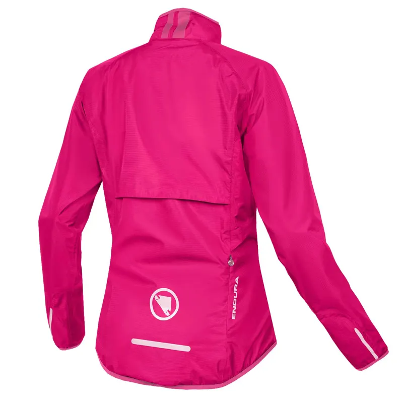 pink cycling jacket