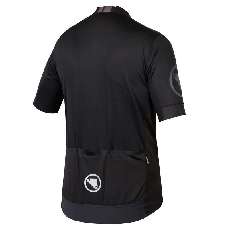 Endura FS260 Black Short Sleeve Cycling Jersey-1