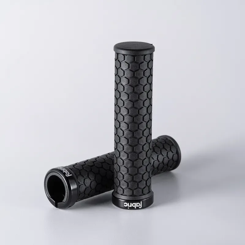 Fabric Honey Handlebar Grips Black-1