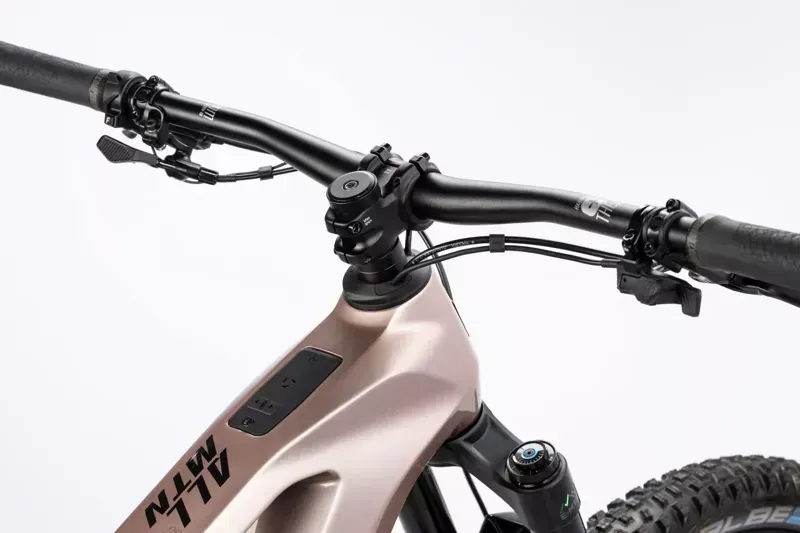 Haibike Allmtn CF 11 TRN/IQ in Rock/Carbon Pinion gearbox and motor-1