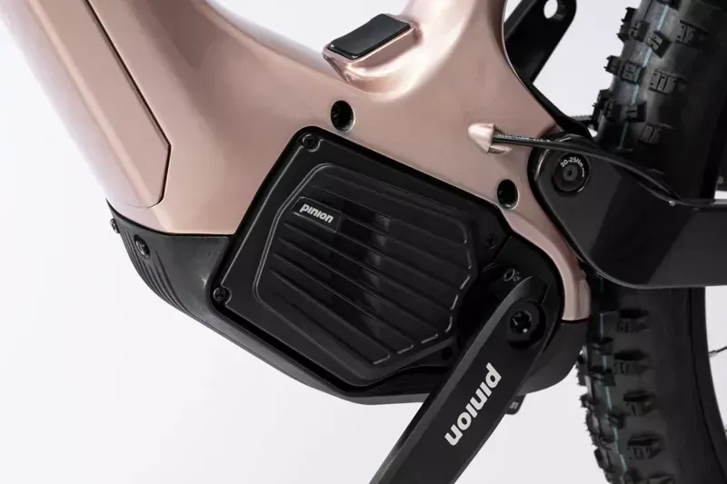 Haibike Allmtn CF 11 TRN/IQ in Rock/Carbon Pinion gearbox and motor-4