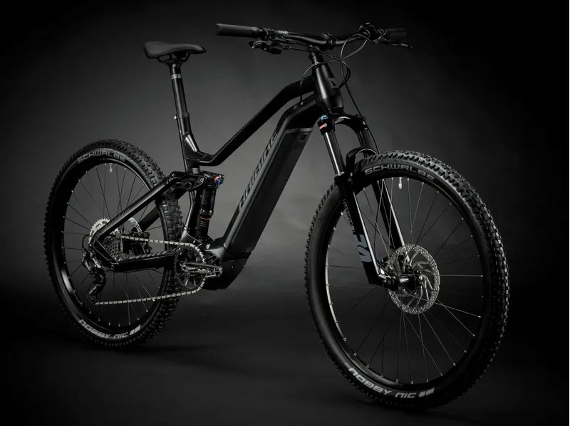Haibike Alltrail 3 Black Electric Full-Suspension Mountain Bike-1
