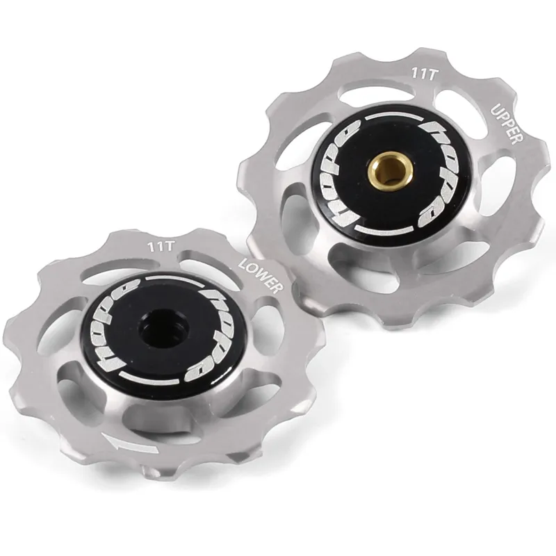 Hope 11T Silver Jockey Wheels
