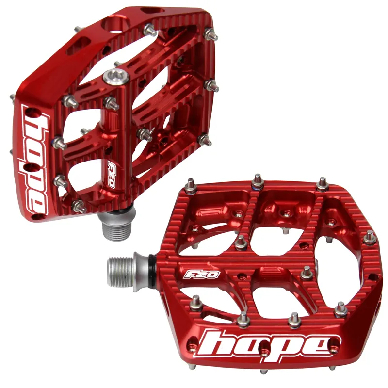red mtb pedals