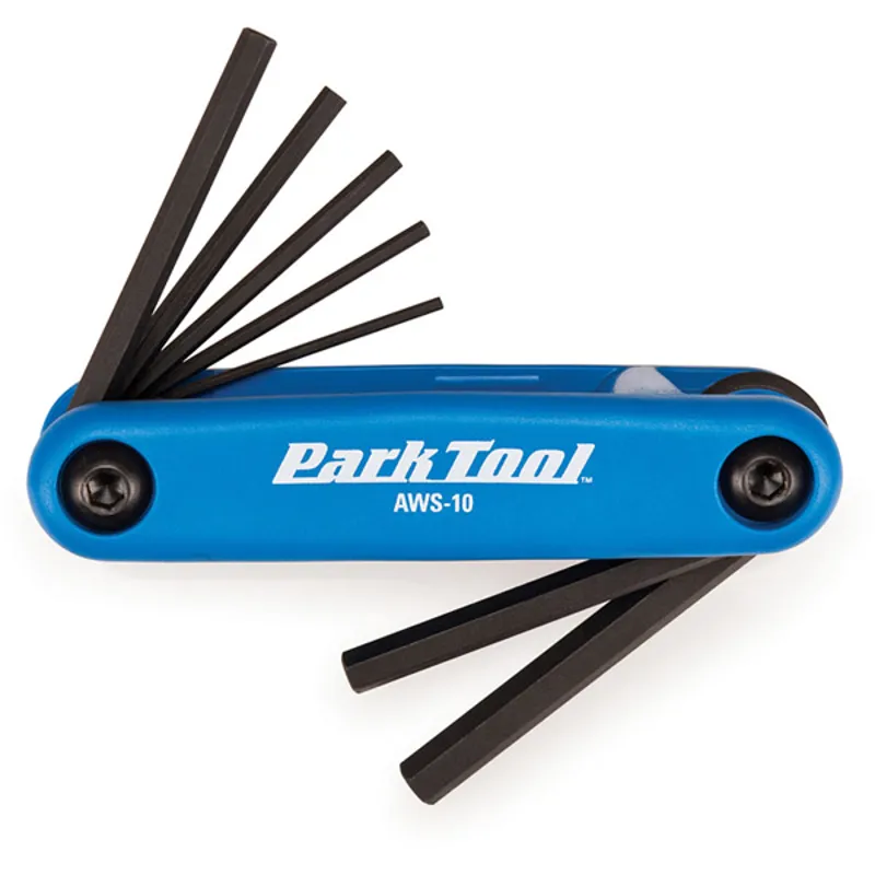 Park Tool AWS-10 Folding 1.5-6 mm Hex 7 Function Bicycle Multi Tool