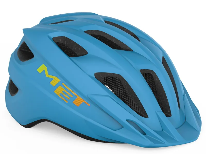 Met Crackerjack Cyan Blue Youth Helmet
