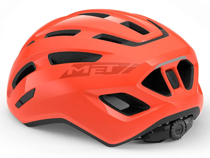 MET Miles Coral Red Cycling Helmet-1