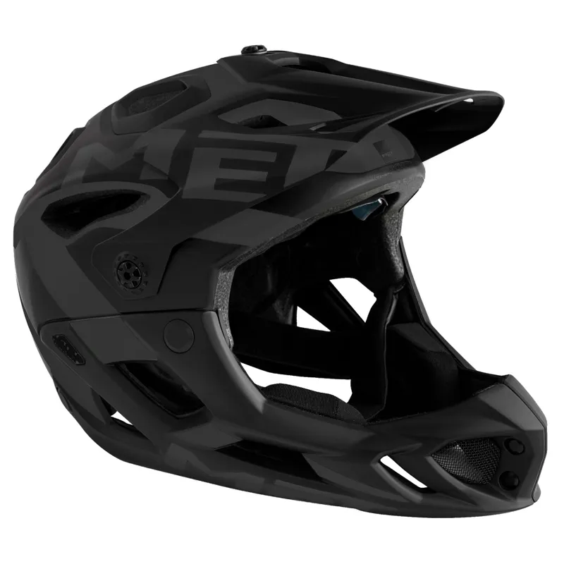 MET Parachute 2018 Matt Black Full Face MTB Helmet £169.99