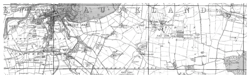 Auckland old map