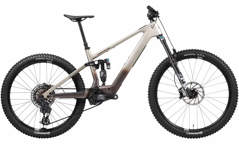 Norco Fluid VLT C1 Silver Carbon Electric Full Suspension Mountain Bike