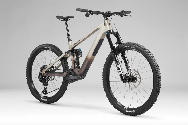 Norco Fluid VLT C1 Silver Carbon Electric Full Suspension Mountain Bike-1