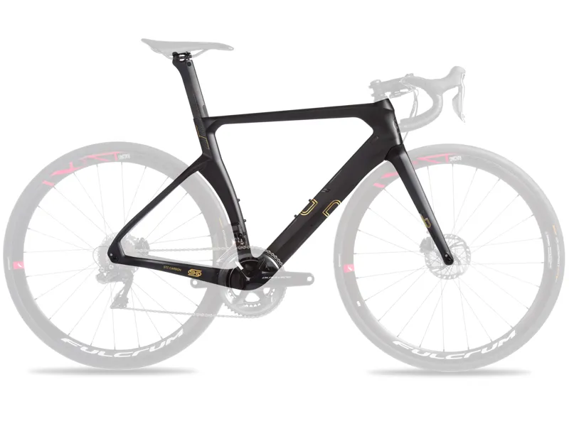 black carbon road bike