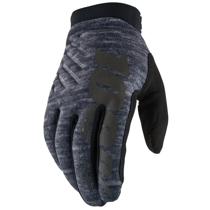 100% Brisker Heather Grey Cold Weather Glove