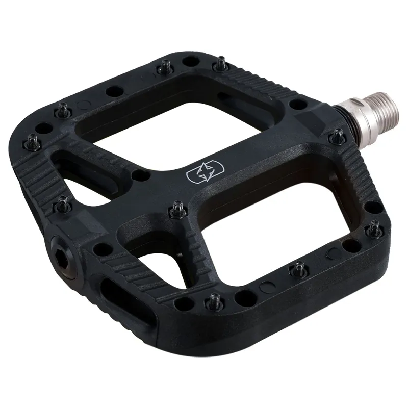 Oxford Loam Black Nylon Flat Pedals