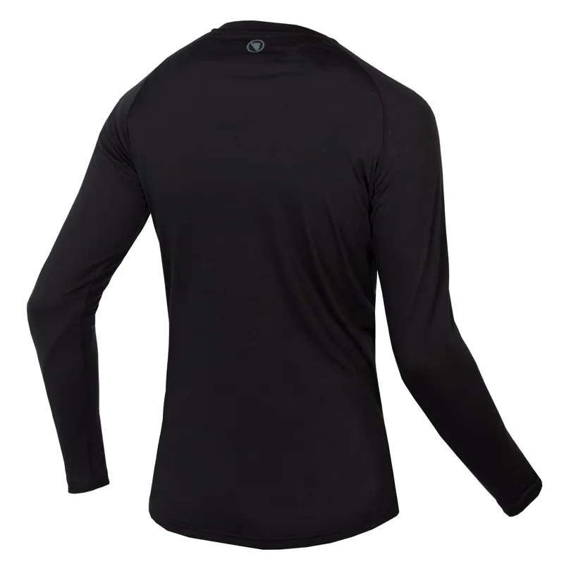 Endura BaaBaa Blend Black Long Sleeve Baselayer-1