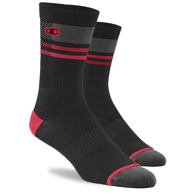 Crankbrothers Icon MTB Black / Red Socks