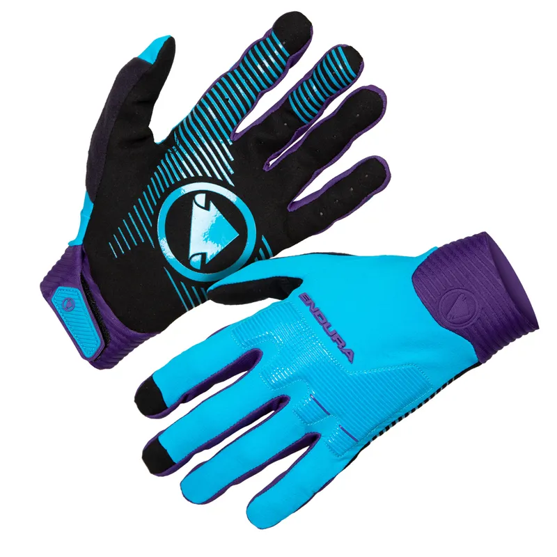 Endura MT500 D3O Electric Blue Gloves