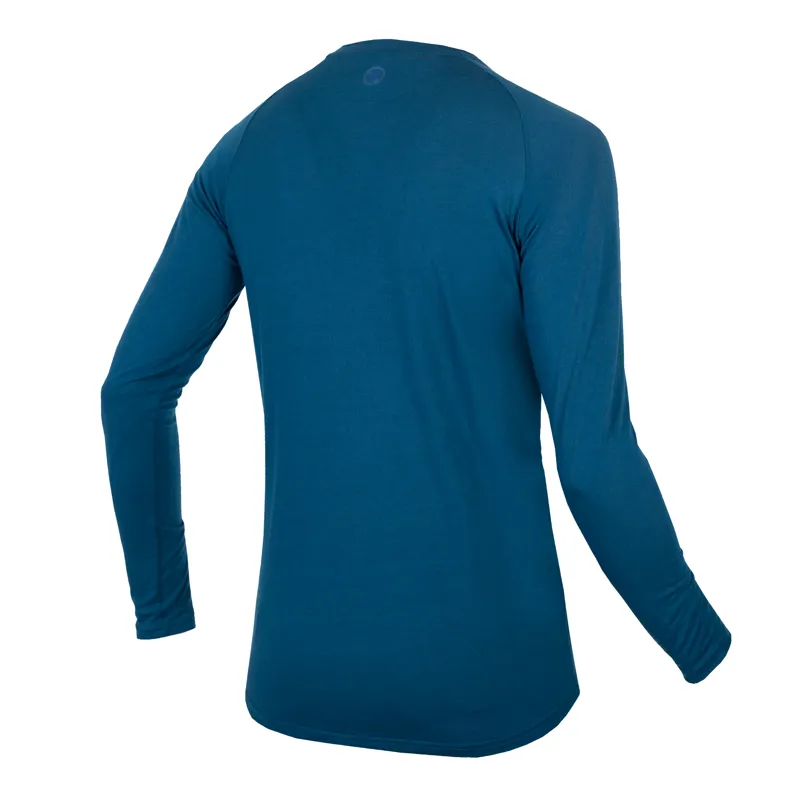 Endura BaaBaa Blend Long Sleeve Blueberry Baselayer-1