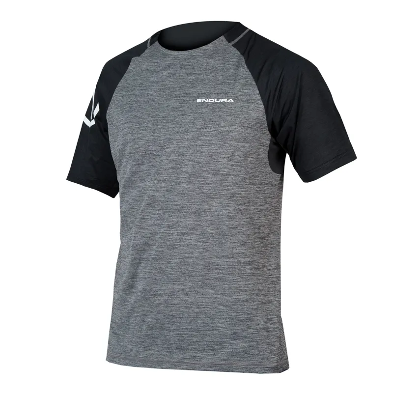 Endura SingleTrack Pewter Grey Short Sleeve Jersey