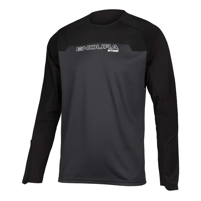 Endura MT500 Burner Black Long Sleeve Jersey