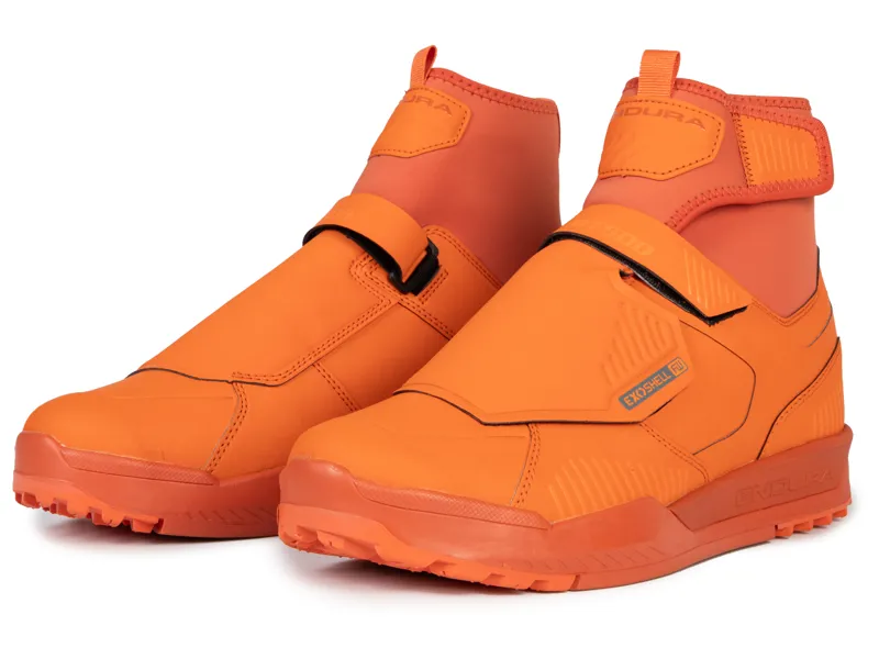 Endura MT500 Burner Waterproof Clipless Harvest Orange Shoes