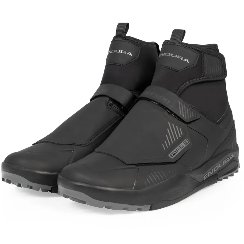Endura MT500 Burner Waterproof Flat Black Shoes