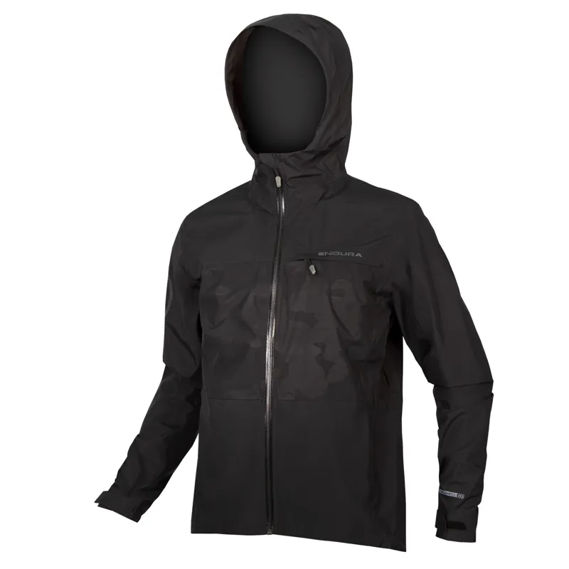 Endura Singletrack II Waterproof Black Cycling Jacket