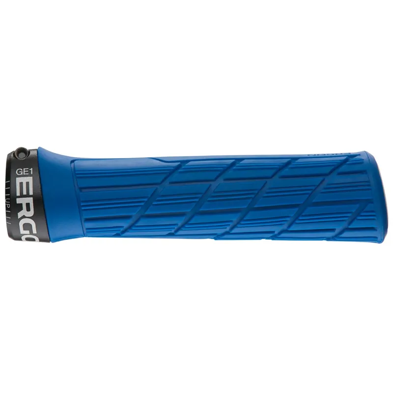 Ergon GE1 Evo Standard Blue Lock On Handlebar Grips-1