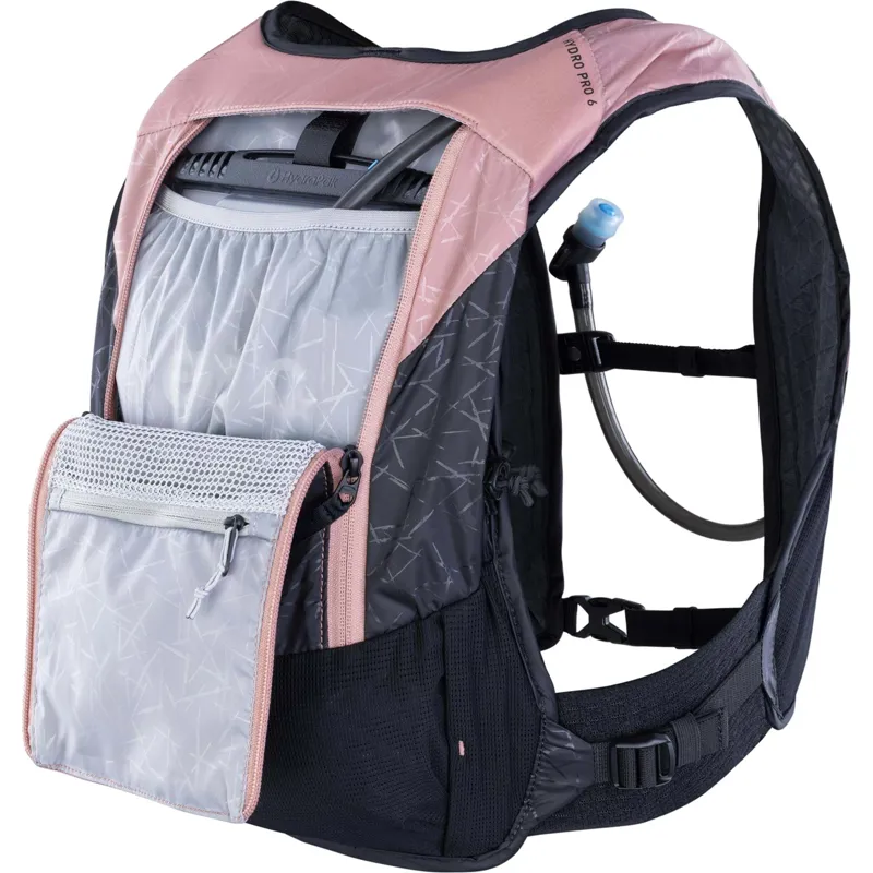 Evoc Hydro Pro 6 Dusty-Pink 6L Hydration Bag + 1.5-Litre Bladder-1